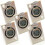Loops QTY 5 XLR 4 Pin Pole Female Solder Connector Chassis Panel Mount Module Socket 1