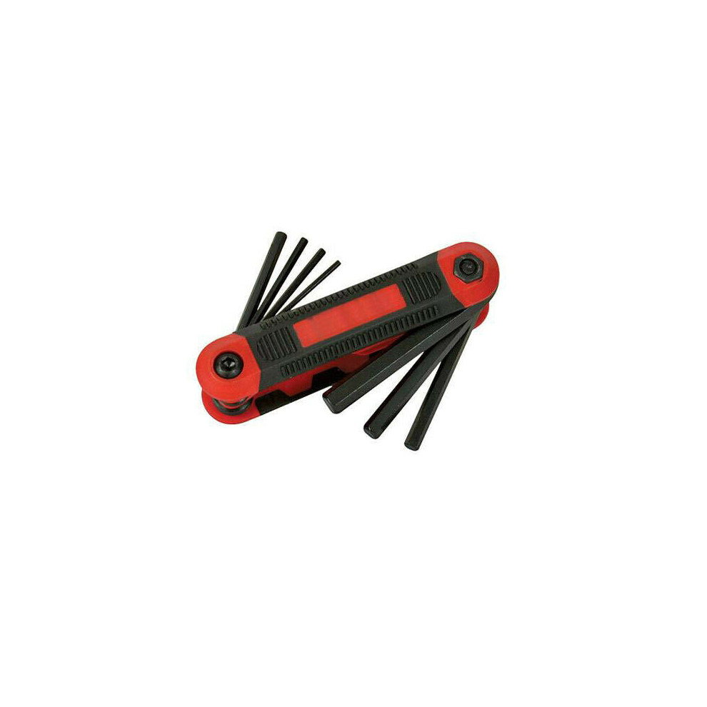 8 Piece 1.5mm 8mm Hex Key Metric Expert Tool Folding Allen Allan