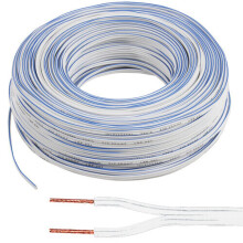 50M Speaker Cable 0.5MM 20 AWG 33 Strand Car HiFi Audio Wire Reel CCA Loud