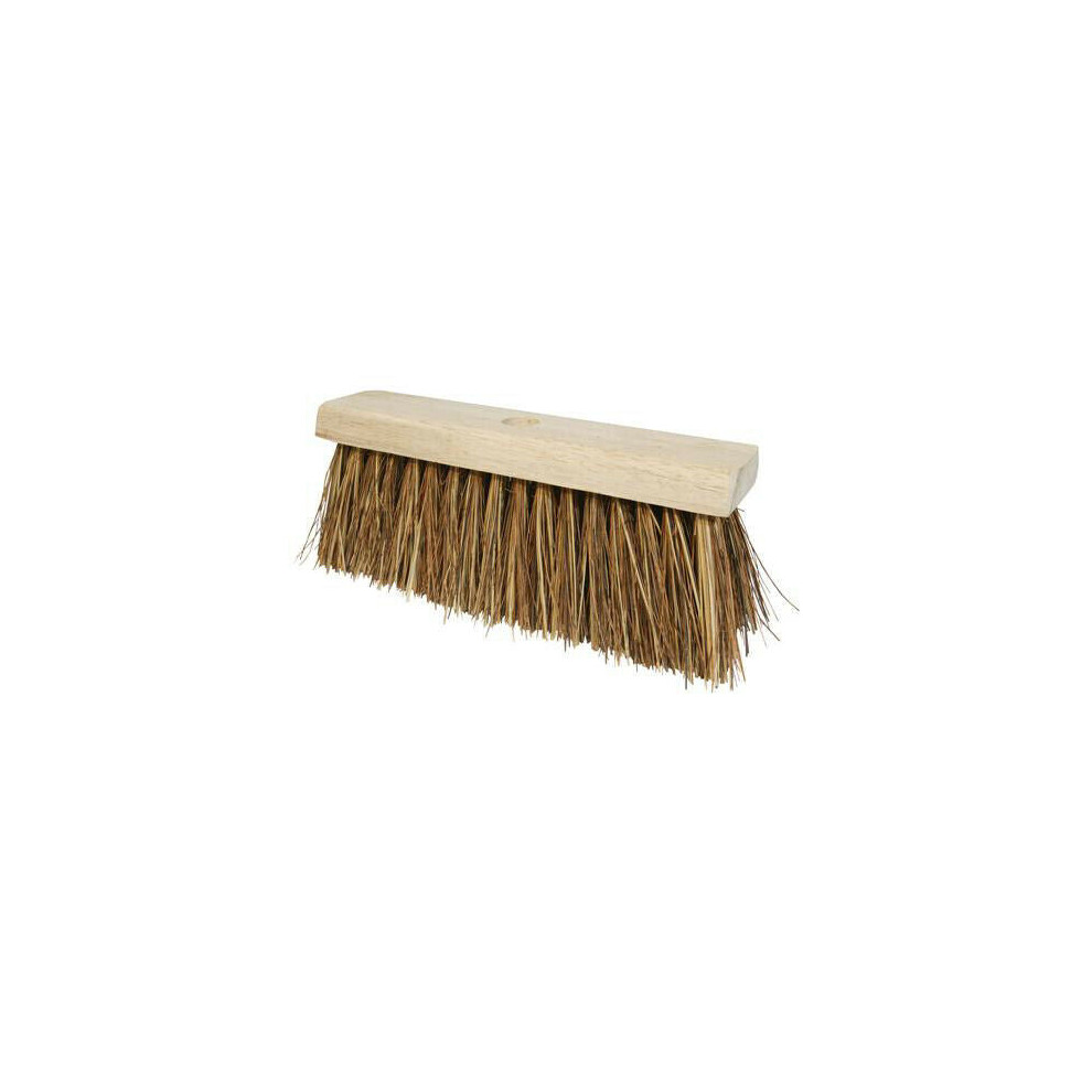 330mm Heavy Duty Bassine Cane Brush Broom Head Fits 29mm Diameter Shaft Handle