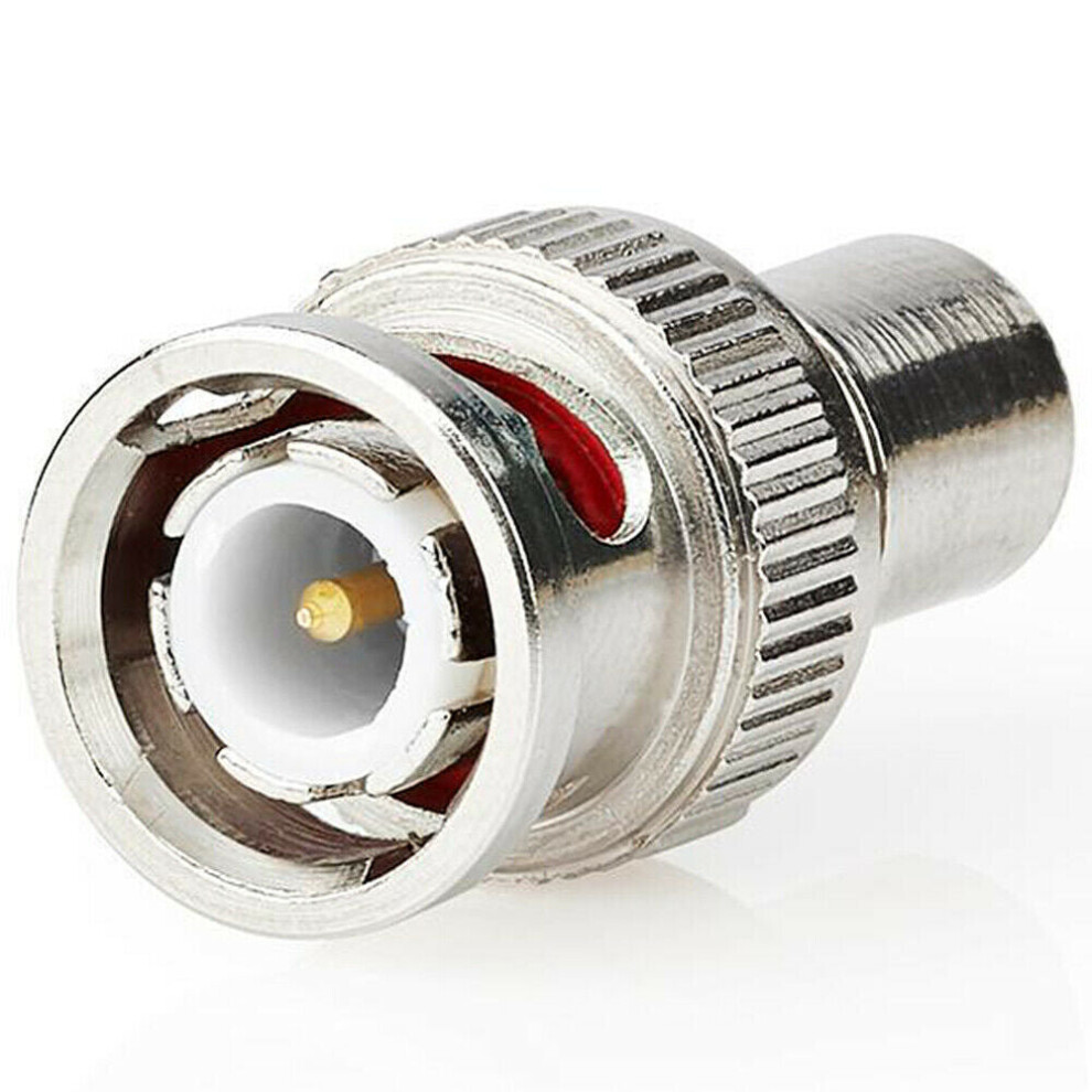 QTY 10 BNC Male Plug Crimp Connector Coaxial Cable RG58 RG141 URM43 URM76