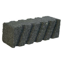 150mm x 50mm x 50mm 24 Grit Ribbed Concrete Rubbing Brick Cleaning Floor Tiles