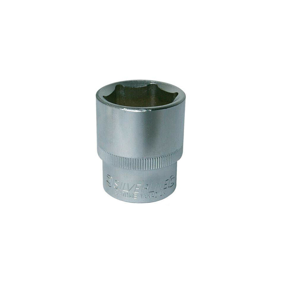27mm Steel Hex Socket 1/2" Inch Drive Allan Nut Chrome Bit Bolt Tightening