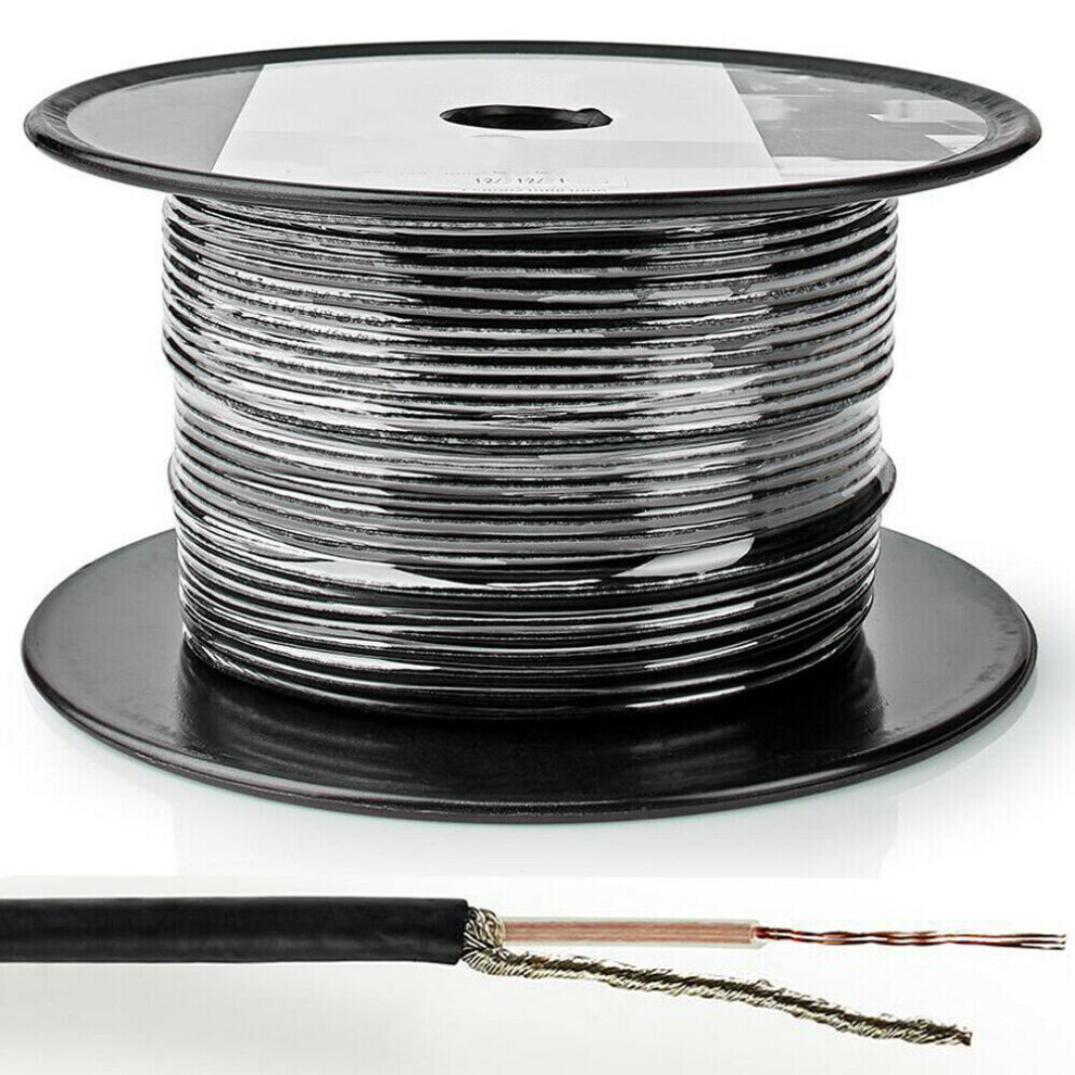Loops 50M Rg174 Coaxial Cable Copper Aerial Sma Tnc Antenna Wifi Router Wire Black