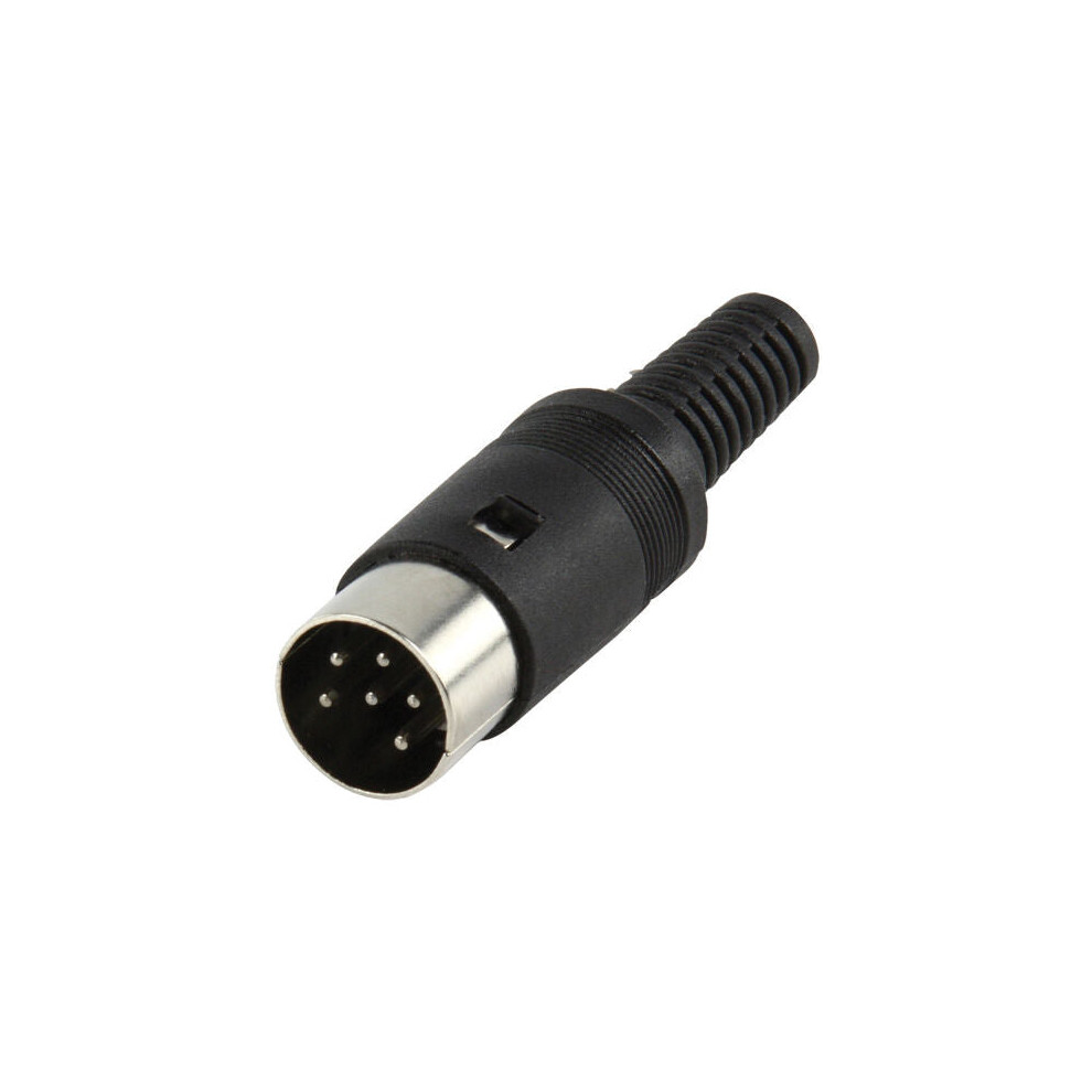 Loops 5X 6 Pin Din Plug Male Solder Cable Connector Computers Audio Video Pc Bbc