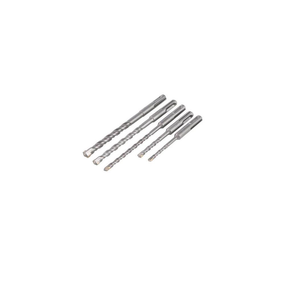 5 Piece 5mm 10mm SDS Plus Masonry Drill Bit Set Strong Cutting Head Tip Kit