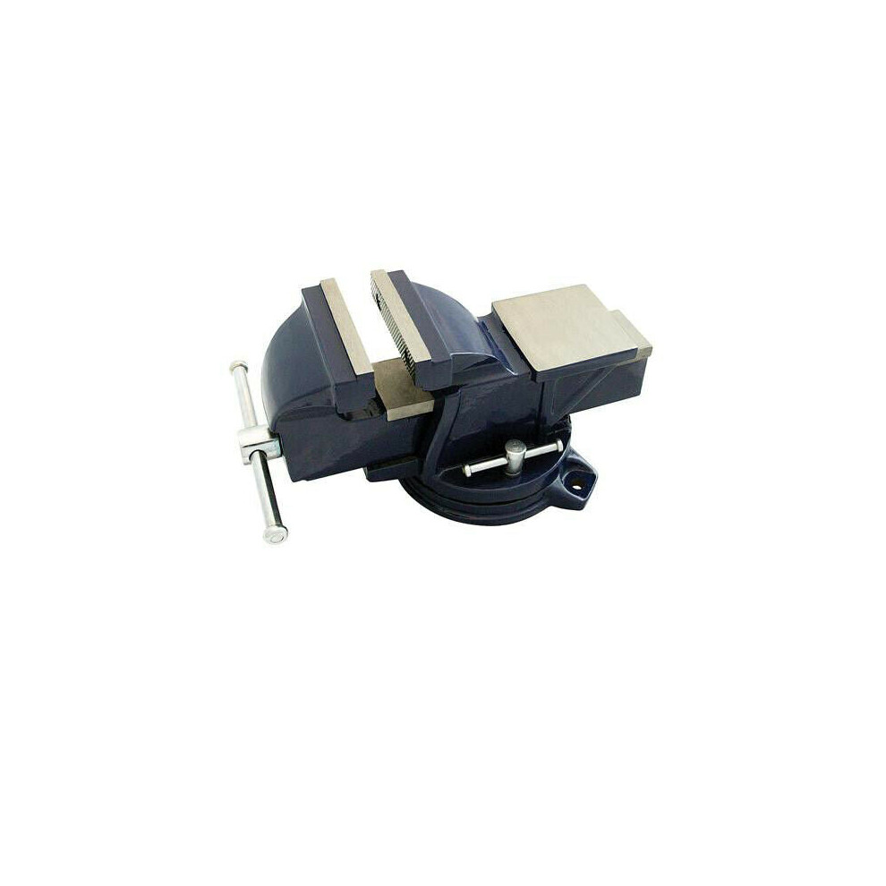 100mm Jaw Swivel Base Engineers Bench Vice Fixes To Worktop Cast Iron