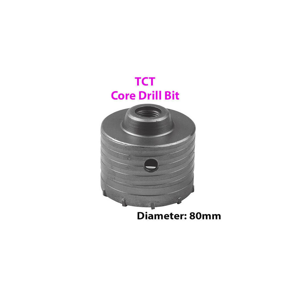 PRO 80mm (3.15") TCT Core Drill Bit Tile Marble Glass Brick Hole Saw Cutter