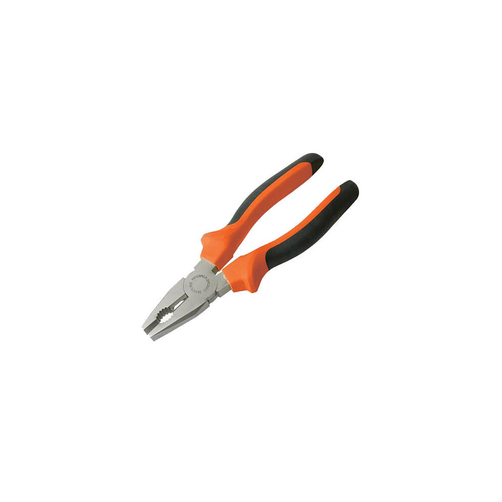 180mm Expert Combination Pliers Cable Stripping Crimping Snips Slip Guard