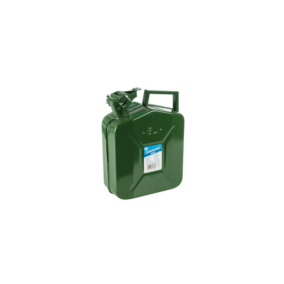 5L 5 Litre Jerry Can Carrying Storing Liquids Leak Proof Bayonet