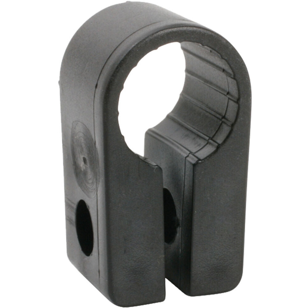 Loops Qty 100X 7.6Mm Cable Cleat Clip Size 3 Swa Armoured Screw Fixing P Black