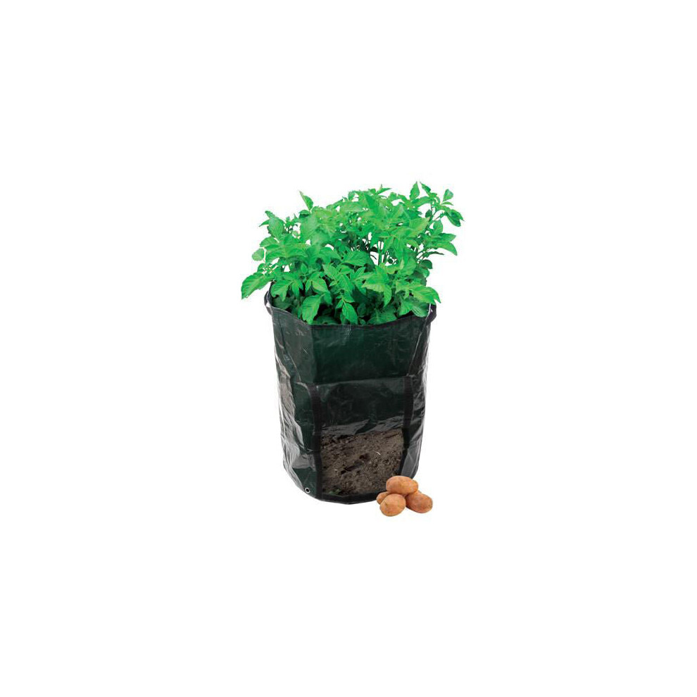 Potato Planting Growing Bag Tough Woven Plastic Home Garden Vegetable Growth