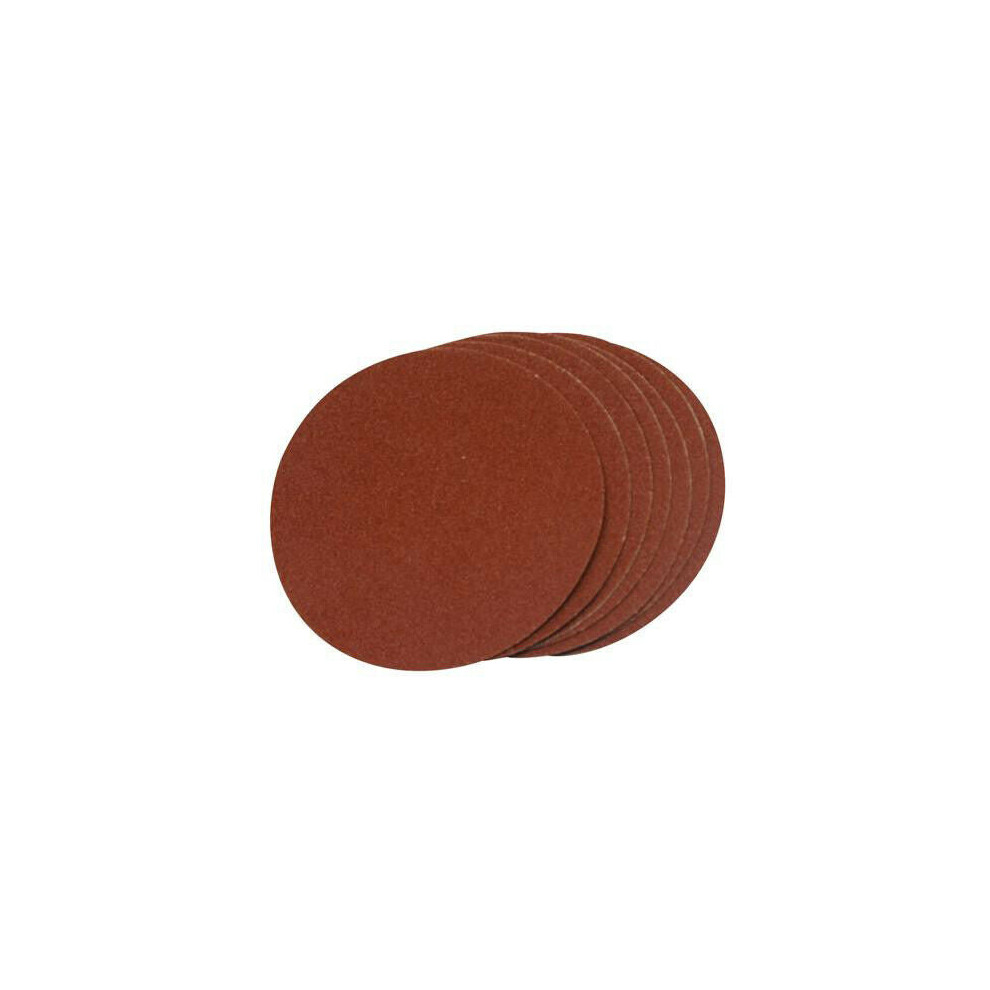 QTY 10 Self Adhesive Sanding Discs 150mm 80 Grit Orbit Sander Machine