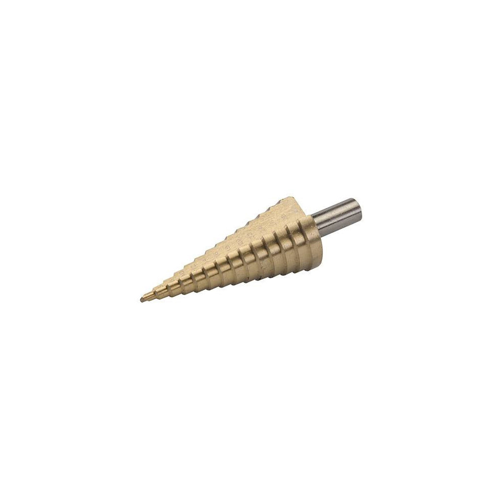 TITANIUM COATED 4 30mm Stepped Drill Bit 2mm Increments High Speed Hole Cutter