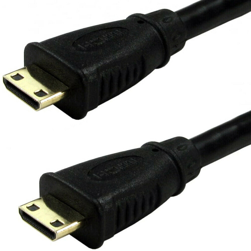 5m High Speed HDMI Type C Mini Male to Plug Cable Video Camera HD & 4K Lead