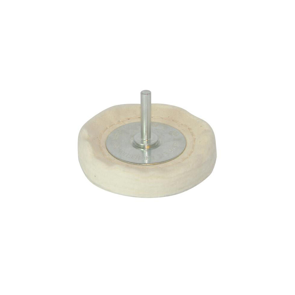 100mm x 15mm Loose Leaf Buffing Polishing Wheel 6mm Shaf For Power Drills