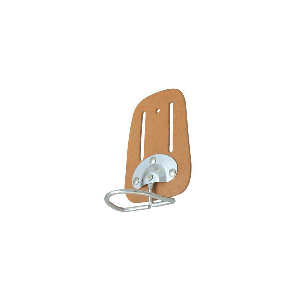 100mm x 50mm Hammer Holder Leather Tool Belt Accessories Nickle Plated Hoop