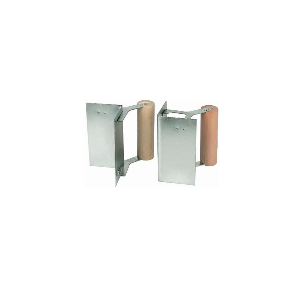 120mm Corner Trowel Pair Internal External Bend Sets Plastering Wall Steel