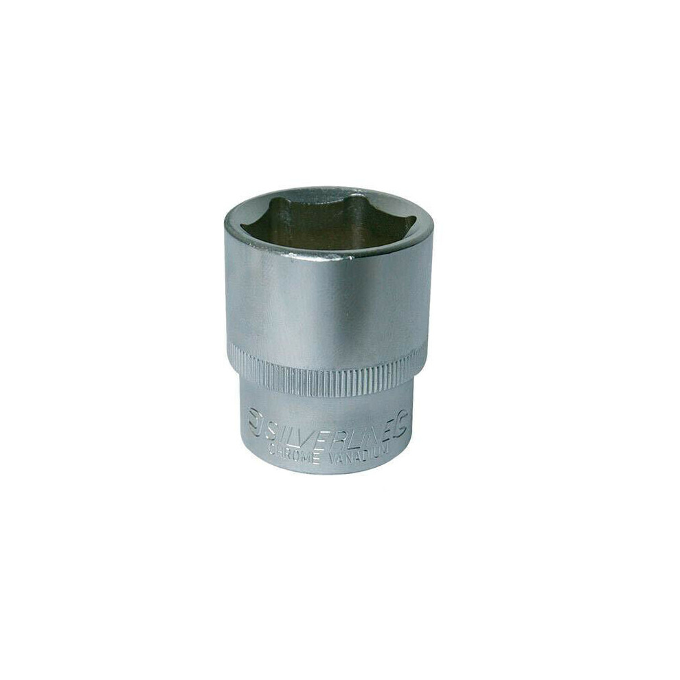 22mm Steel Hex Socket Â½" Inch Drive Allan Nut Chrome Bit Bolt Tightening