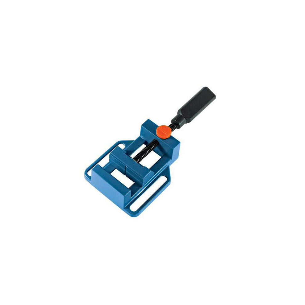 65mm Jaw Quick Release Screwing Drill Press Vice Cast Aluminium Notched