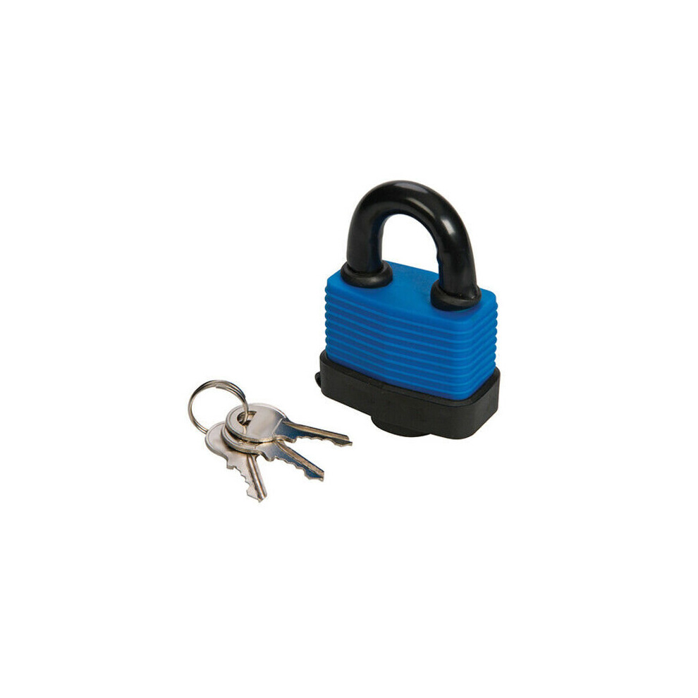 50mm Weather Resistant Security Padlock 11mm Shackle Outdoor Secure Gate Lock