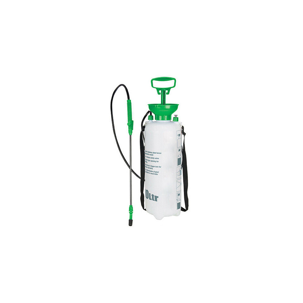 10L 10 Litre Pressure Sprayer Water Fluid Garden Spray Pesticide Plant Feed