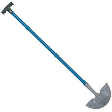 1m Lawn Edging Knife Cutter Tubular T Handle & Half Mood Blade Gardening Tool