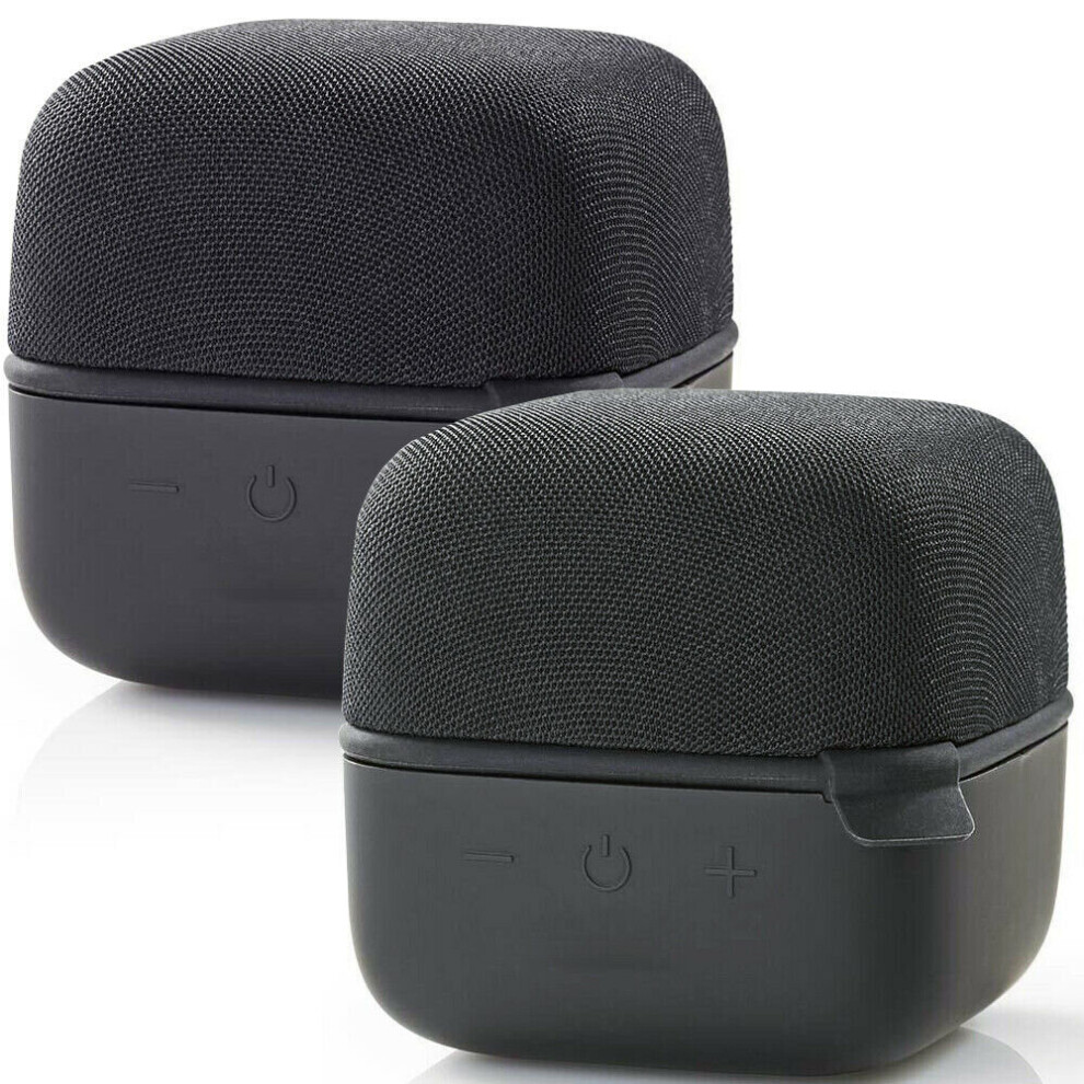 2X 15W Bluetooth Speaker Kit True Wireless Stereo Portable Rechargeable Black 5056199807178