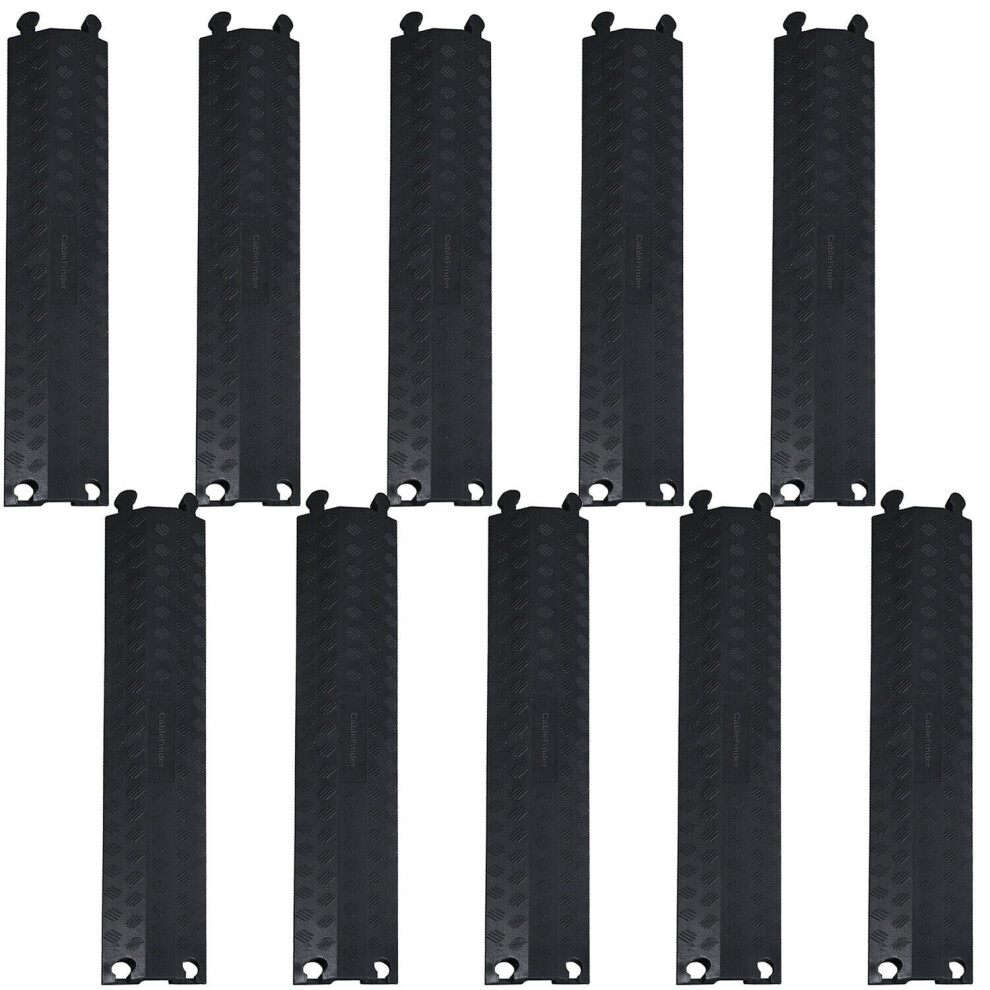 10x 12000KG Drive Over Cable Road Cover Protector Outdoor Event Trunking Conduit