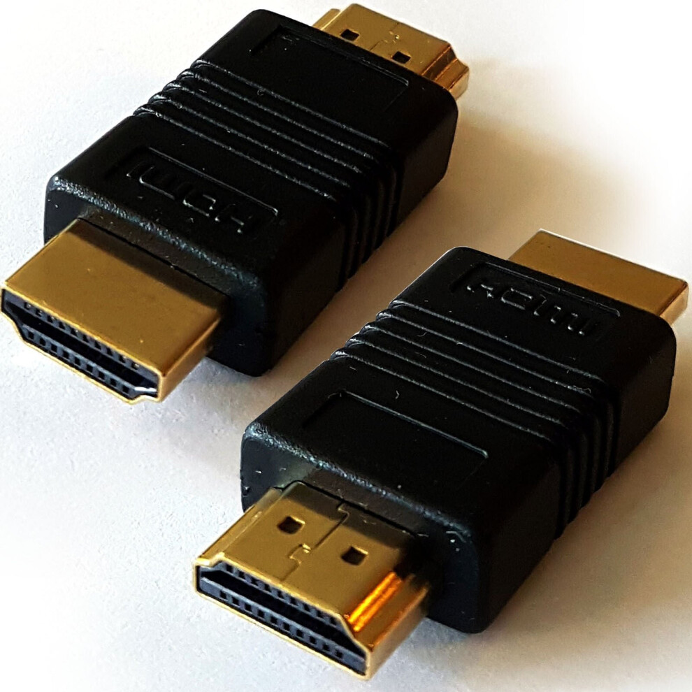 HDMI Male to Male Coupler Adapter Converter High Speed 4K Type A Plug