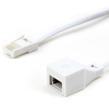 QUALITY 10m BT Phone Fax Telephone Line Extension Cable Lead BT431A Socket