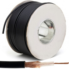 50M Black RG58U Coaxial Cable 50 Ohm CCA SMA Router DAB Radio Aerial Signal