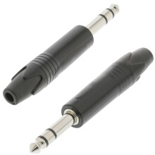 10x 6.35mm 1/4" Stereo Male Jack Plug Solder Connector Speaker Audio Headphone Amp