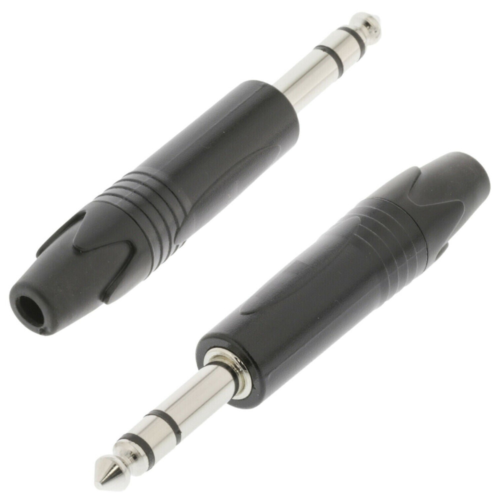 Loops 10X 6.35Mm 1/4" Stereo Male Jack Plug Solder Connector Speaker Audio Headphone Amp