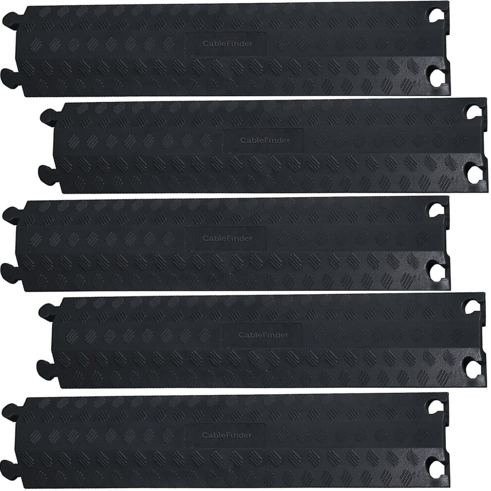 5x 12000KG Drive Over Cable Road Cover Protector Outdoor Event Trunking Conduit