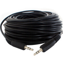 20m 3.5mm Jack Plug to Male Long Headphone Cable Lead AUX Audio iPod Mp3 Player