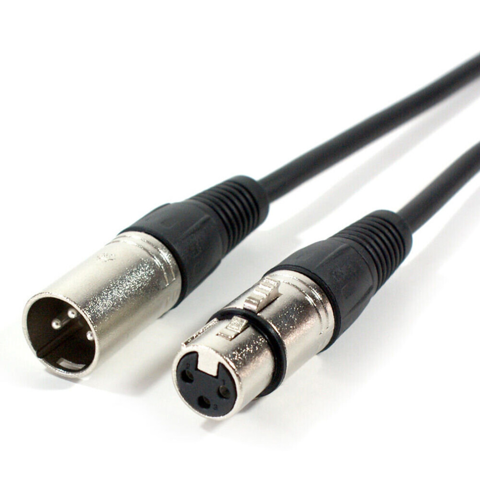 Loops 5 X 30M Xlr Male To Female Microphone Mic Cable Lead