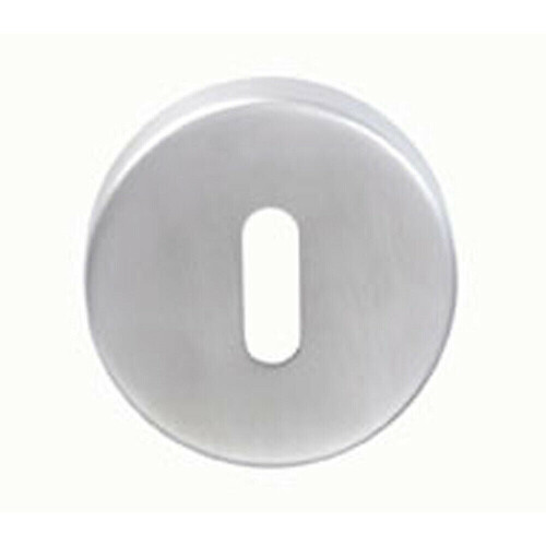 Loops 52mm Standard Lock Profile Open Escutcheon Concealed Fix Satin Steel