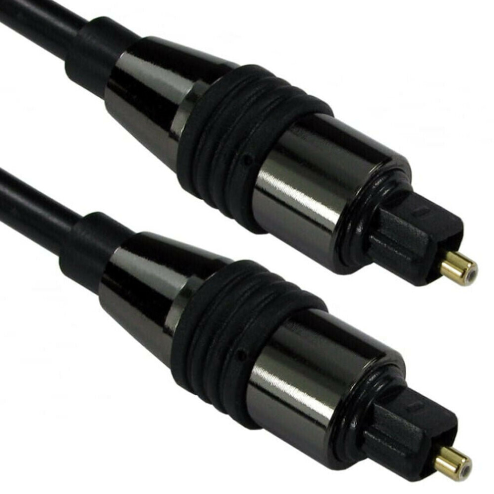 QUALITY 10m Digital Optical Cable Lead Male to Plug SPDIF TOSlink Digital Audio