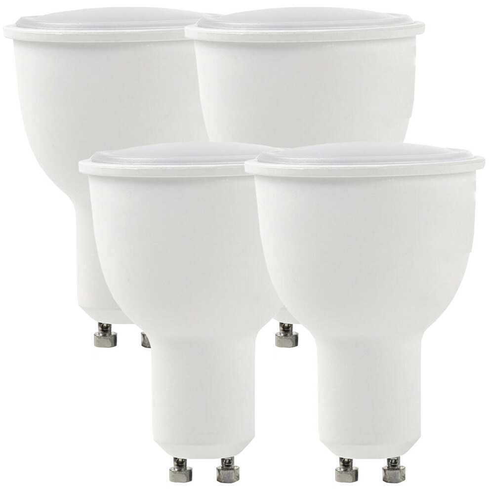 4x WiFi Colour Changing LED Light Bulb 4.5W GU10 Warm Cool White Dimmable Lamp