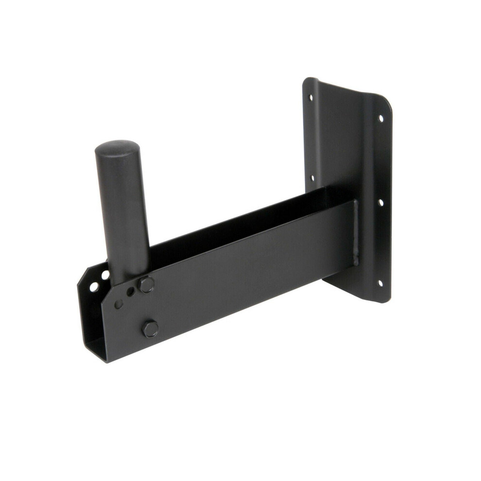 Loops 2X Dj Pa Speaker Wall Mount Bracket 40Kg 35Mm Top Hat Disco Stage Tilt Stand