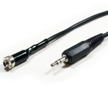 2m 3.5mm Jack Plug to Socket Panel Chassis Mount Cable Wall Extension Audio Lead