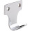 Loops Sash Window Lift Handle 53 x 52mm 33mm Fixing Centres Polished Chrome 1