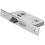 Loops Locking Bathroom Door Sashlock Latch Square Forend 76mm Nickel Plated 1