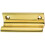 Loops Sash Window Lift Handle 62 x 20mm 47mm Fixing Centres Polished Brass 1
