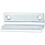 Loops Sash Window Lift Handle 62 x 20mm 47mm Fixing Centres Polished Chrome 1