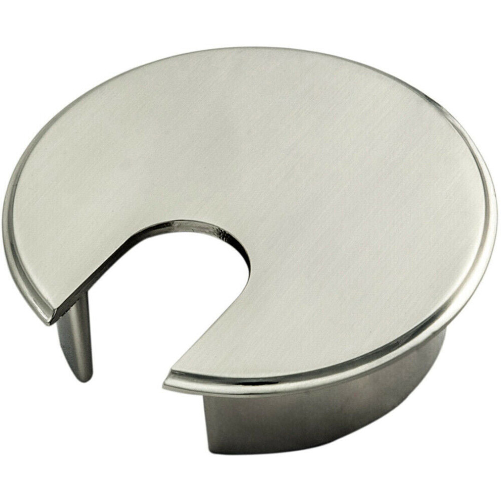 62mm Recessed Cable Tidy Desktop USB Monitor Cable Hole Satin Nickel-image-OPC-P8WJWVJ-NEW