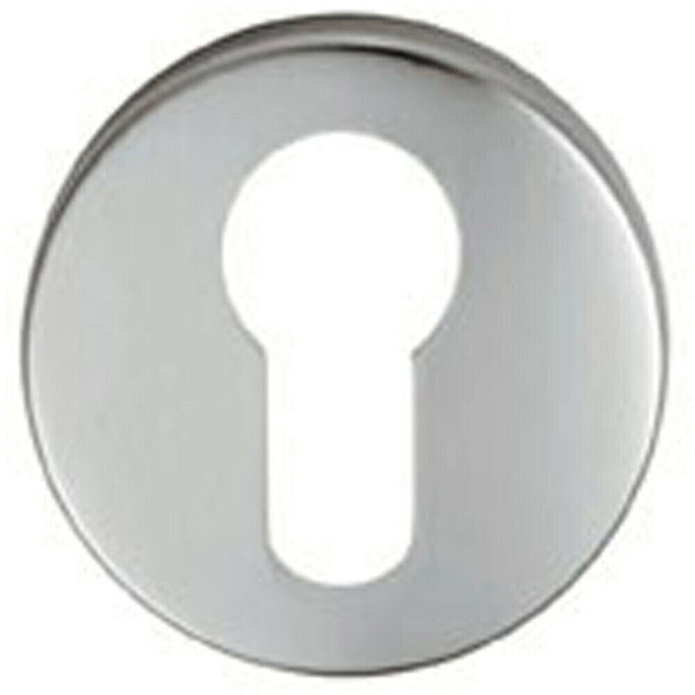 Loops 52Mm Euro Profile Open Escutcheon 8Mm Depth Concealed Fix Satin Aluminium