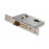 Loops 76mm Contract Euro Profile Sashlock Square Forend Nickel Plated Door Latch 1