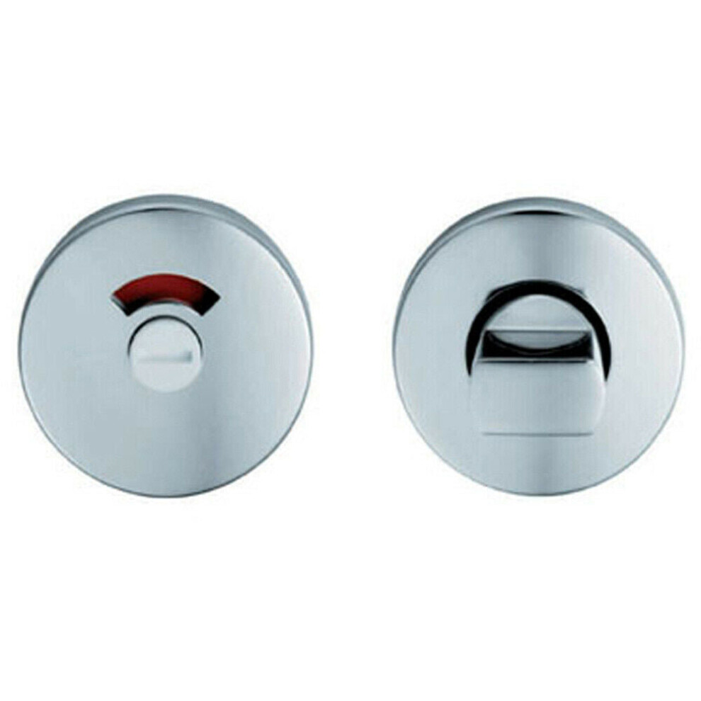 Thumbturn Lock And Release Handle With Indicator Polished Anodised Aluminium 5056492567052